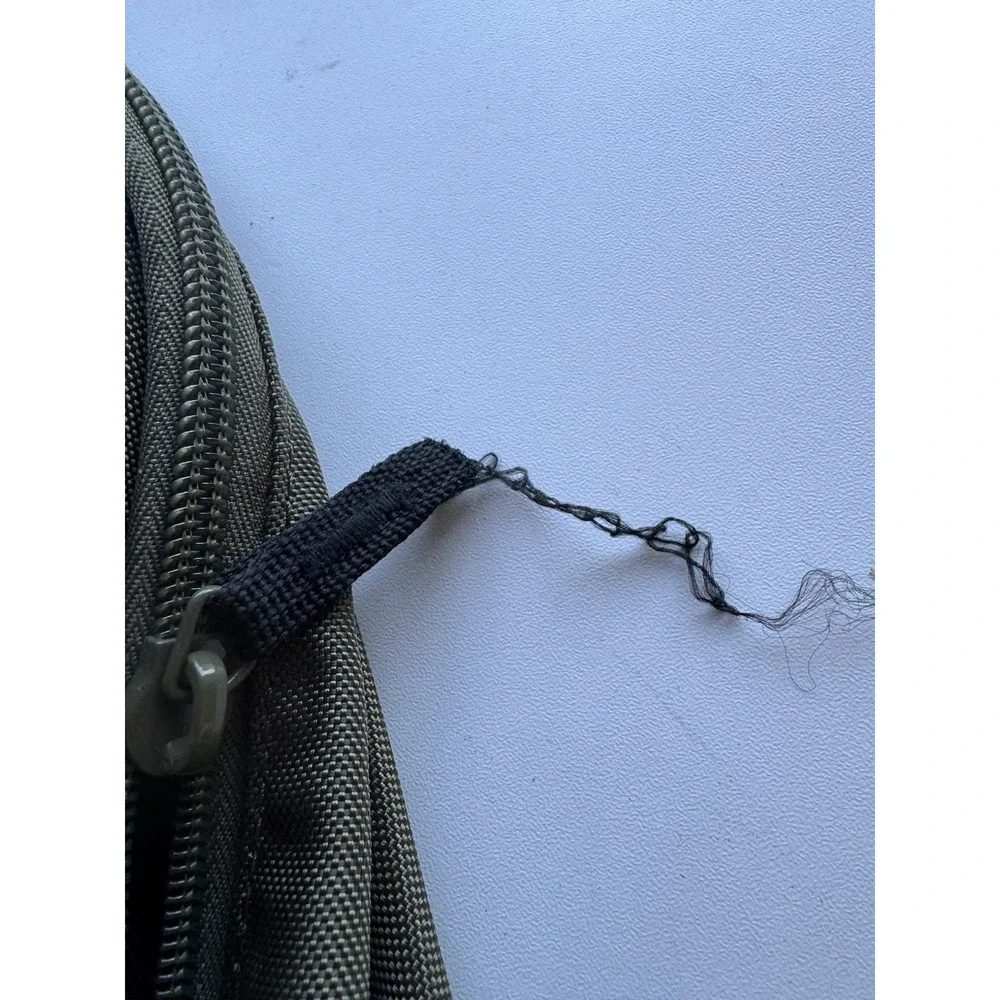 Nike Backpack Olive Green Black Neon Swoosh School Gym Bag